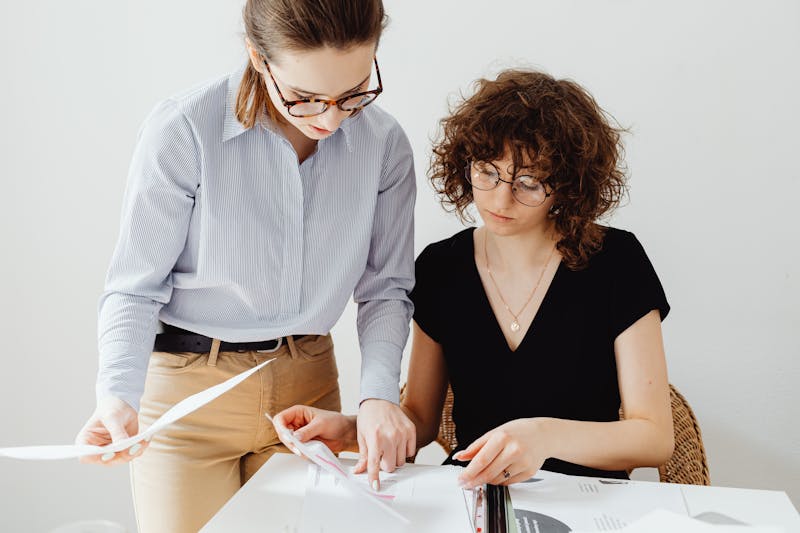 Filling out an insurance application form